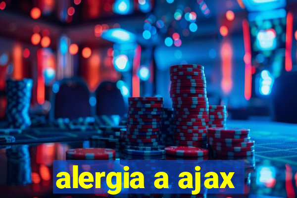 alergia a ajax